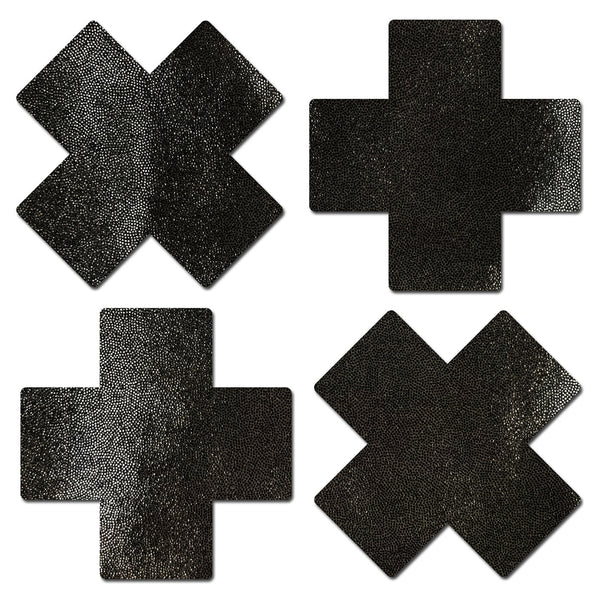 Pastease Petite Crosses 4pc - Black