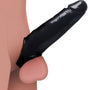 2 Inch Penis Enhancer with Ball Strap - Black - Royal Sins