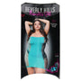 2 Way Tube Mesh Dress - Turquoise - One Size Plus Size - Royal Sins