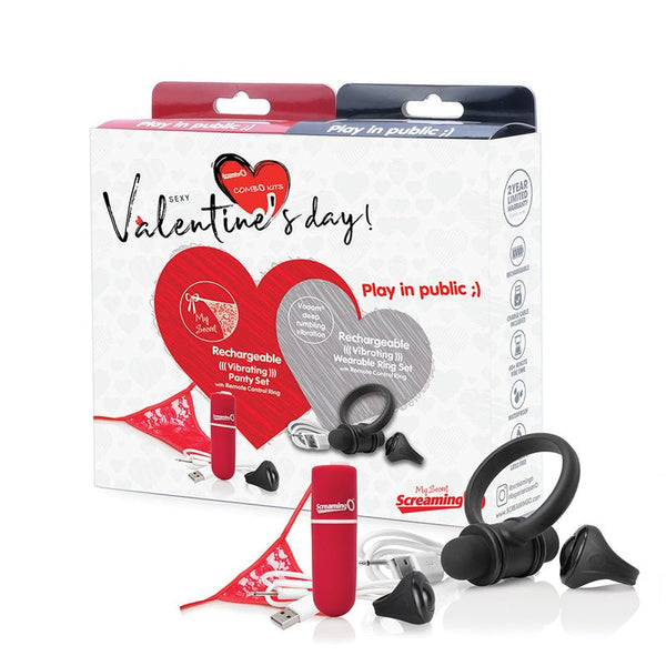 2020 Valentine Combo Panty/Ring Unit - Royal Sins