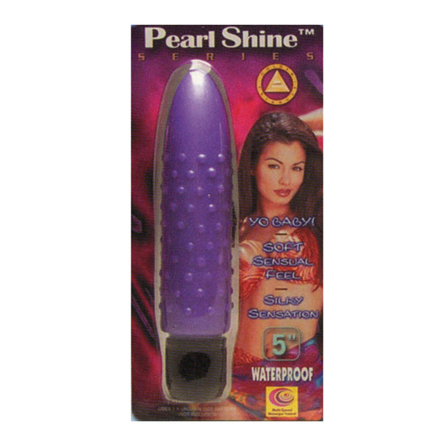 Pearl Sheens Series Bumpy (Lavender) Vibrator