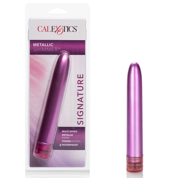 Metallic Shimmers Vibrator - Pink