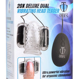 20X Deluxe Dual Vibrating Head Teaser - Royal Sins