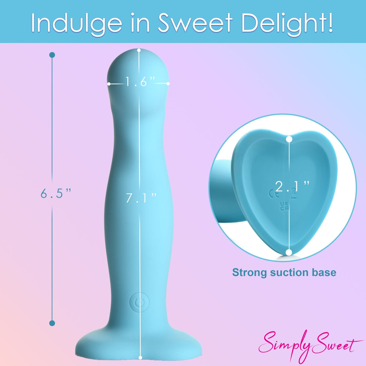 21X Vibrating Thick Silicone Dildo - Royal Sins