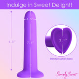 21X Vibrating Wavy Silicone Dildo - Royal Sins