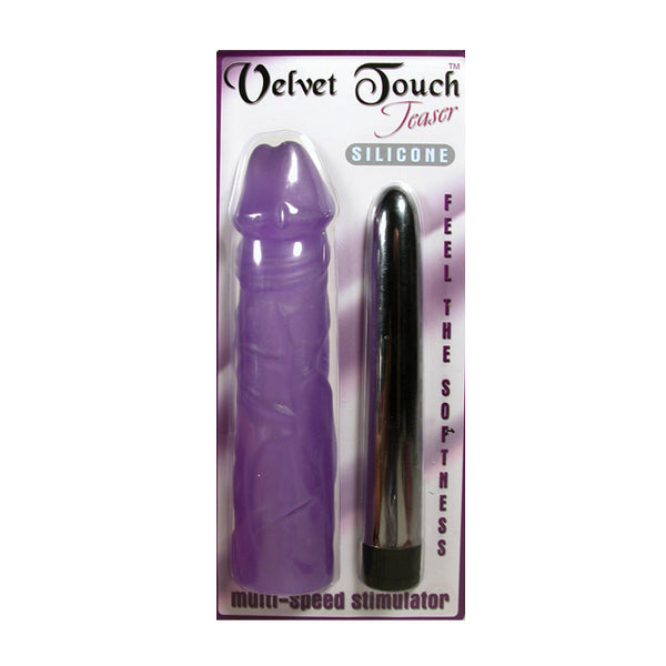 Velvet Touch Teaser (Lavender) Silicone Vibrator