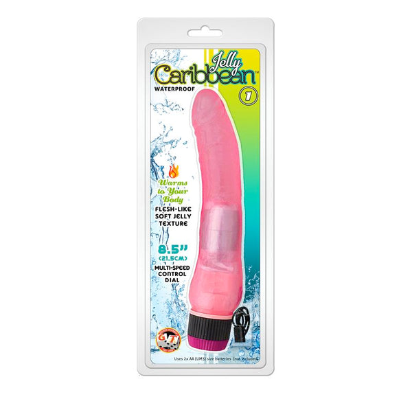 Jelly Caribbean #1 (Pink) Vibrator