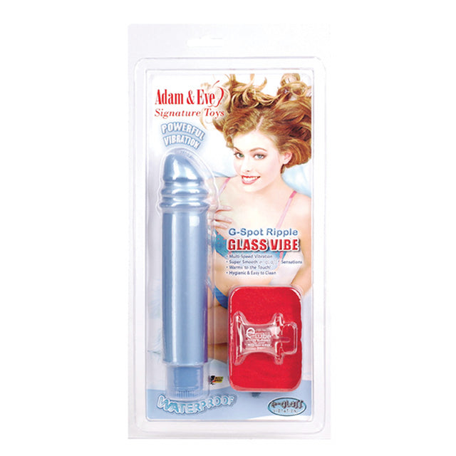 --E-Glass Blue Ripple Vibrator Pf