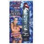 Crystal Ice Top Stud 8in. Vibrator with Red Tip