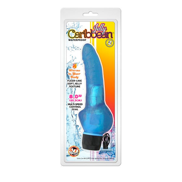 Jelly Caribbean #2 (Blue) Jelly Caribbean #1 (Blue) Vibrator