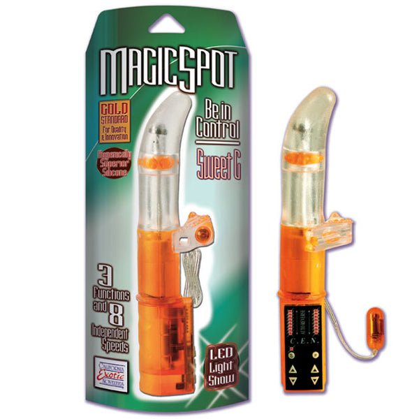Magic Spot Sweet G Vibrator (Orange)