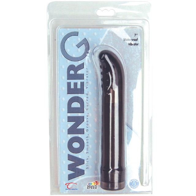 Wonder G Black 7In.  W/P Vibrator