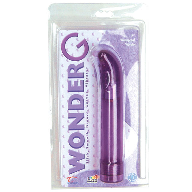 Wonder G Purple 7In.  W/P Vibrator