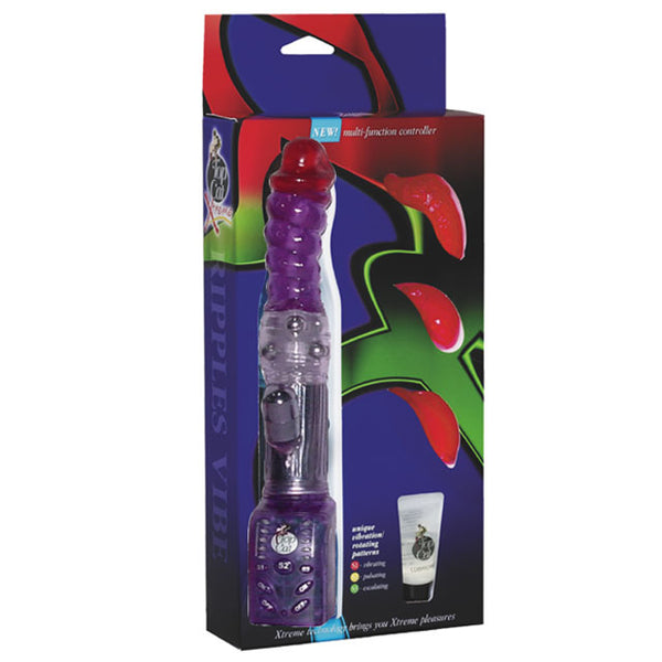 Xtrem Ripples Vibrator With Sleeves