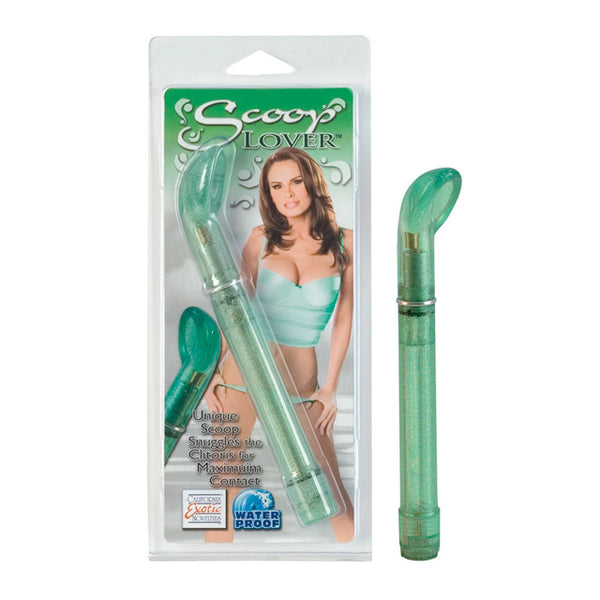 Scoop Lover Vibrator - Green