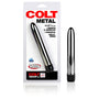 COLT Metal 6 inch Silver Vibrator