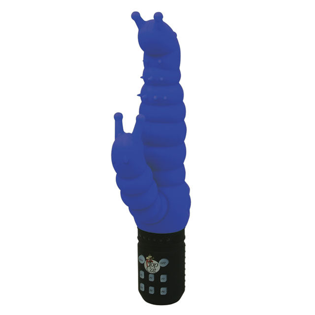 Crafty Caterpillar Vibrator (Blue)
