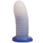 Tantus Rascal Ribbed Vibrator (5 Inch Waterproof/Ice)