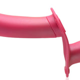 28X Double Diva 1.5 Inch Double Dildo with Harness and Remote Control - Pink - Royal Sins