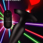 28X Laser Heart Silicone Anal Plug with Remote * Medium - Royal Sins