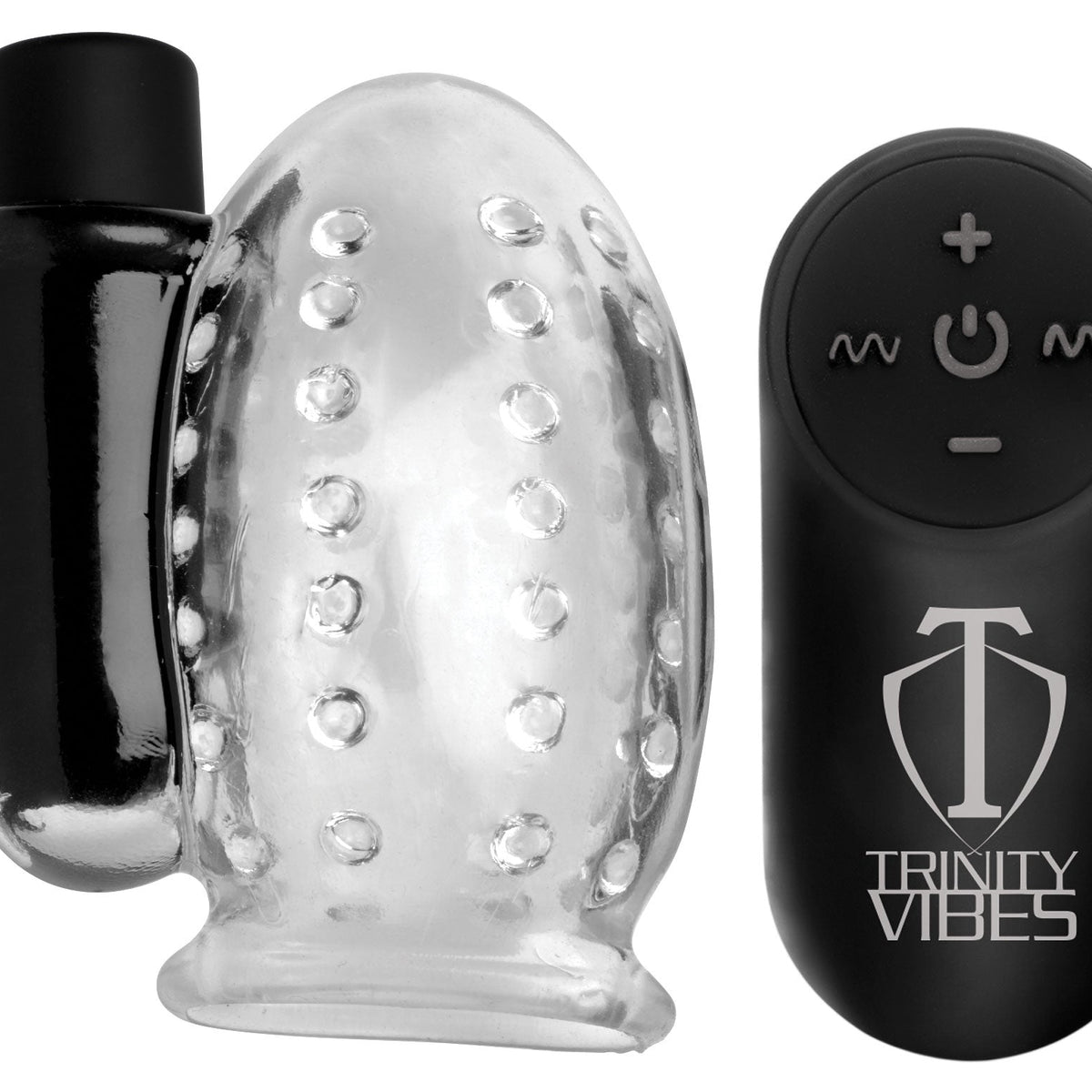 28X Rechargeable Penis Head Teaser with Remote Control - Royal Sins