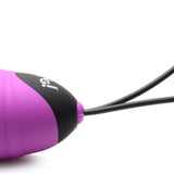 28X Ribbed Silicone Vibrating Egg with Remote Control - Royal Sins