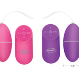 28X Scrambler Vibrating Egg with Remote Control - Pink - Royal Sins