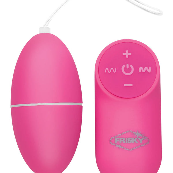 28X Scrambler Vibrating Egg with Remote Control - Pink - Royal Sins