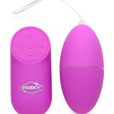 28X Scrambler Vibrating Egg with Remote Control - Purple - Royal Sins