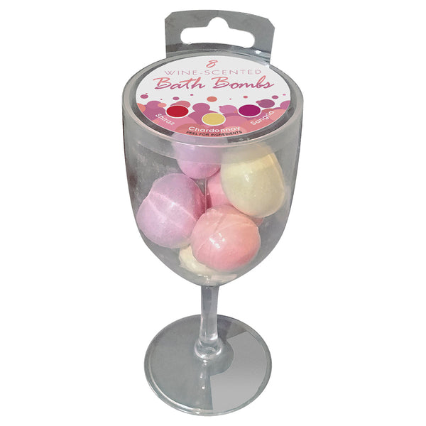 Wine-Scented Bath Bombs