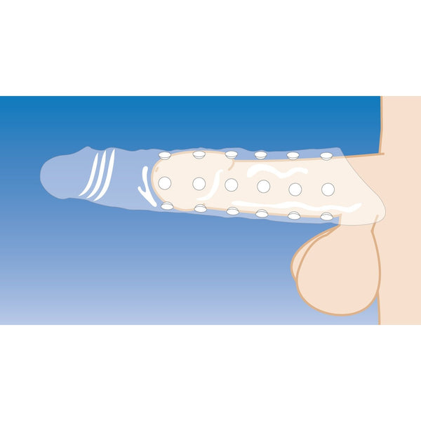 3 Inch Clear Extender Sleeve - Royal Sins