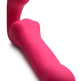 30X Thrusting and Vibrating Strapless Strap - On With Remote Control - Royal Sins