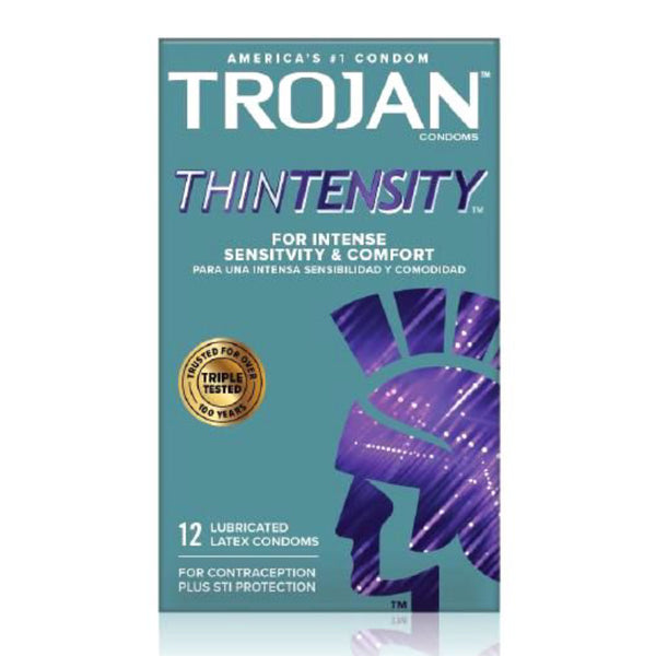 Trojan Thintensity Latex Condoms with UltraSmooth Lubricant