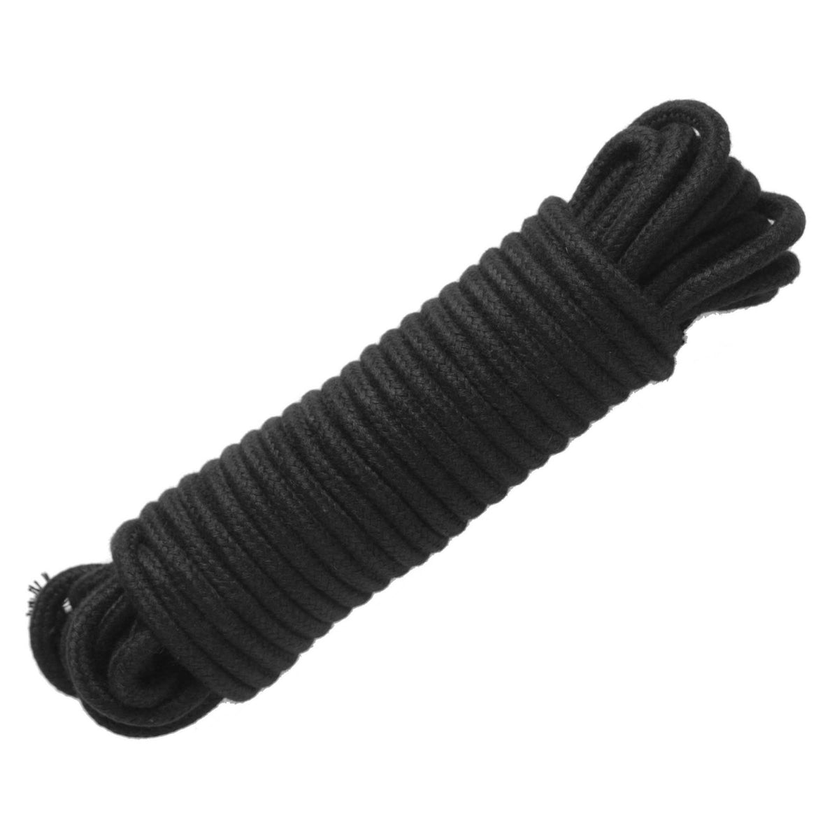 32 Foot Cotton Bondage Rope - Black - Royal Sins