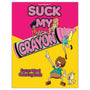 Wood Rocket Suck My Crayon Swear Word Coloring Book