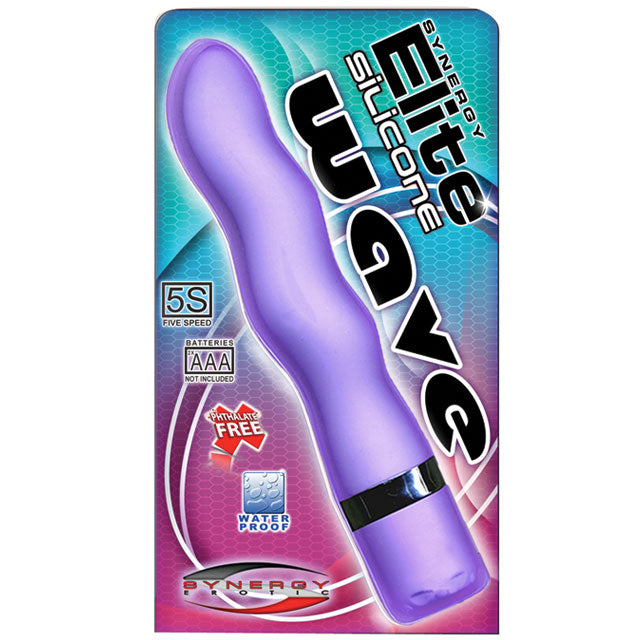 Synergy Elite Silicone Wave (Purple) Vibrator