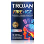 Trojan Fire & Ice Lubricated Latex Condoms