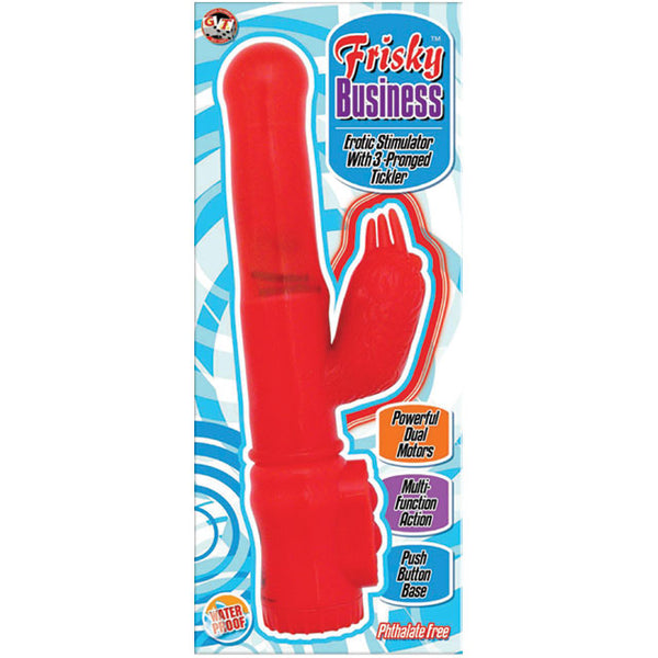 Frisky Business Vibrator (Red)