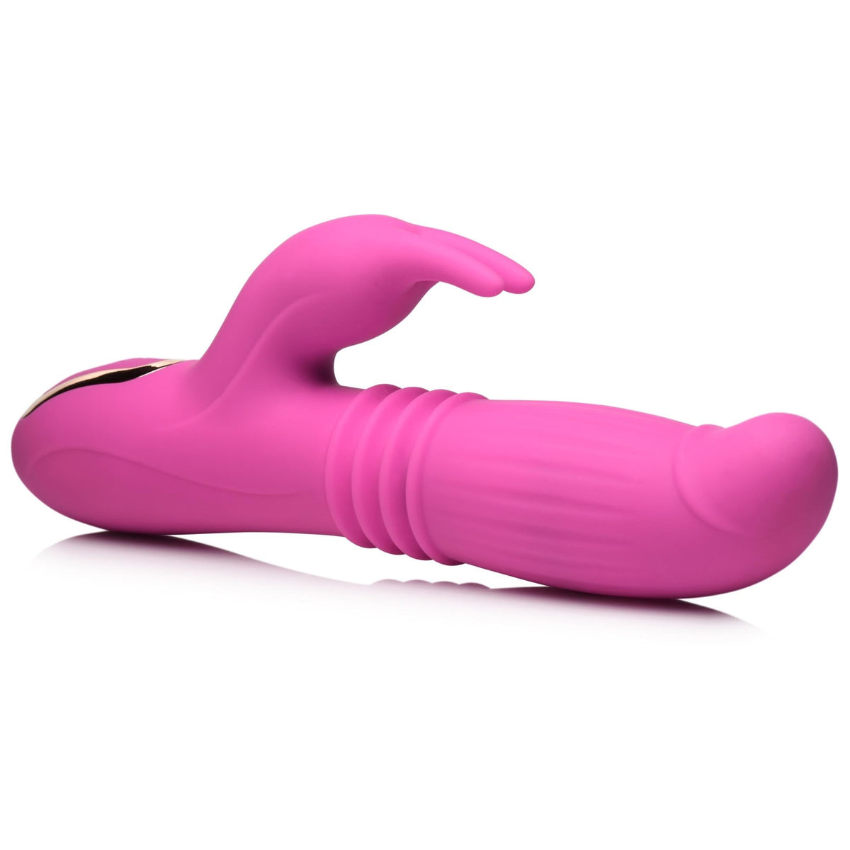 35X Lil Swell Thrusting and Swelling Silicone Rabbit Vibrator - Royal Sins