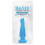 Basix 5in. Butt Plug (Blue)