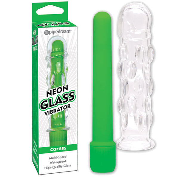 Neon Glass Vibrator (Green)