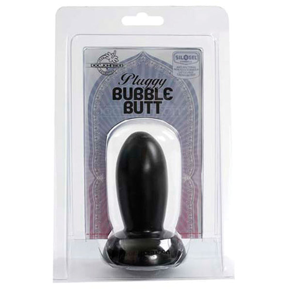 Bubble Butt Pluggy Anal Plug (Black)