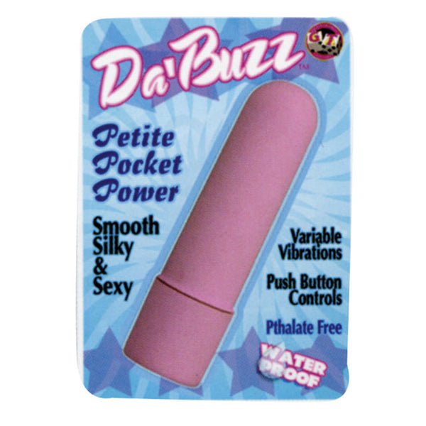 Da Buzz Mini Vibrator (Pink)