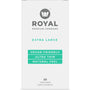 Royal Condoms XL Vegan Condoms 20pk