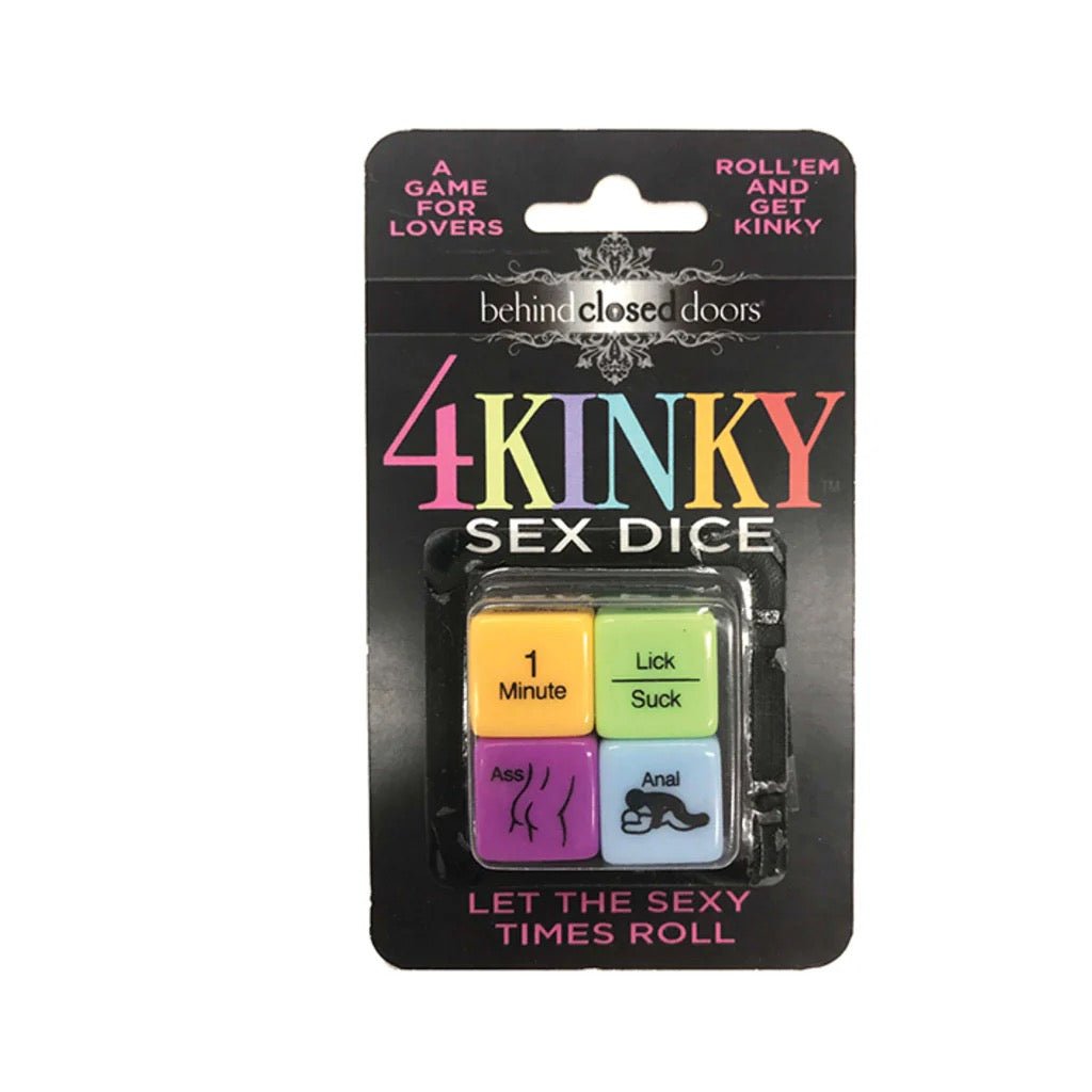 4 Kinky Sex Dice - Royal Sins