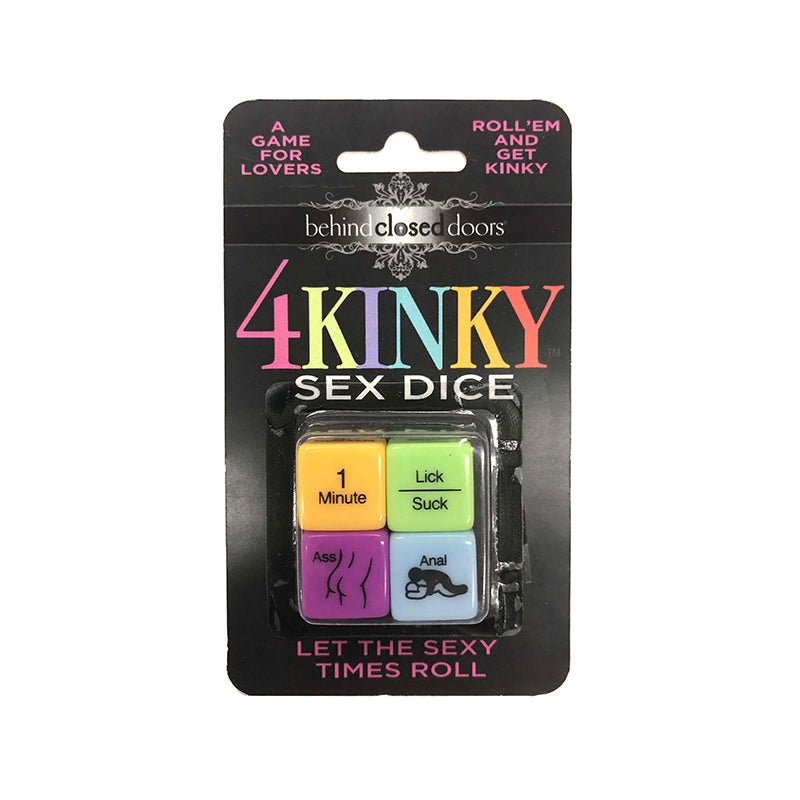 4 Kinky Sex Dice - Royal Sins