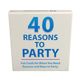 40 Reasons to Party Cards - Royal Sins