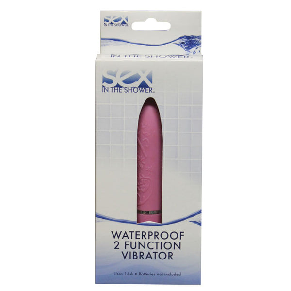 Sex In The Shower Waterproof 2 Function Vibrator (Pink)