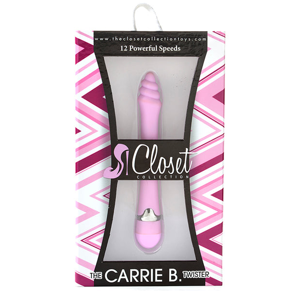 Closet Collection Carrie B. Twister Vibrator Pink