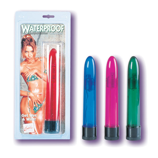 Waterproof Slimline* Vibrator - Green